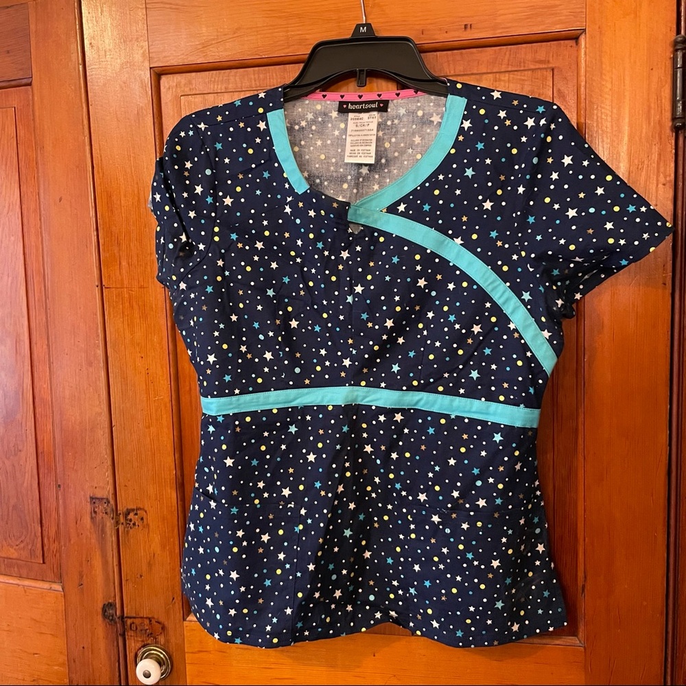 star scrub top